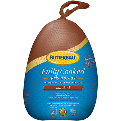 Fully Cooked Smoked Whole Turkey Breast | Butterball